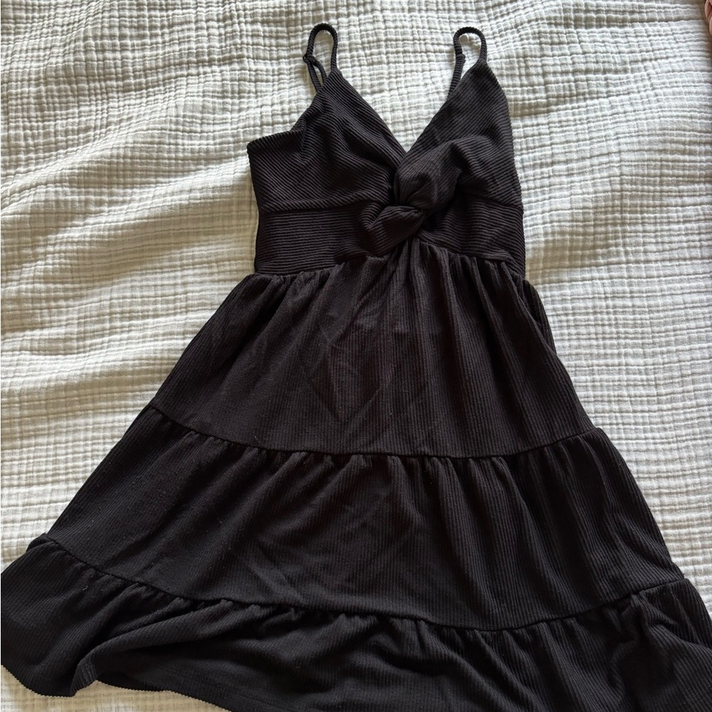 Ocean Drive Black Mini Dress